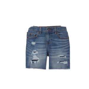 Boys Rip and repair Denim Shorts - Size 12 Husky